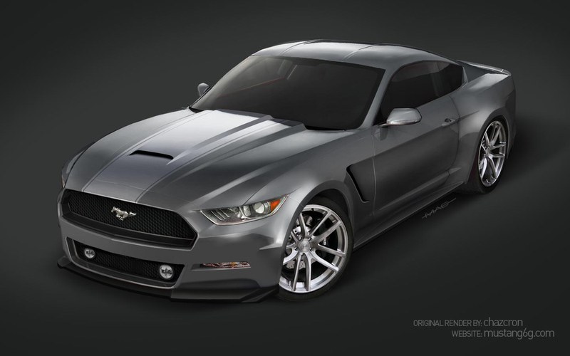 Illustration for article titled Fun 2015 Mustang renders
